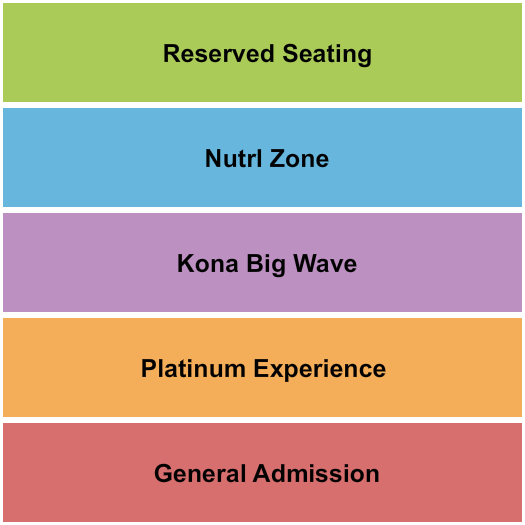 Country Thunder USA Country Thunder Seating Chart